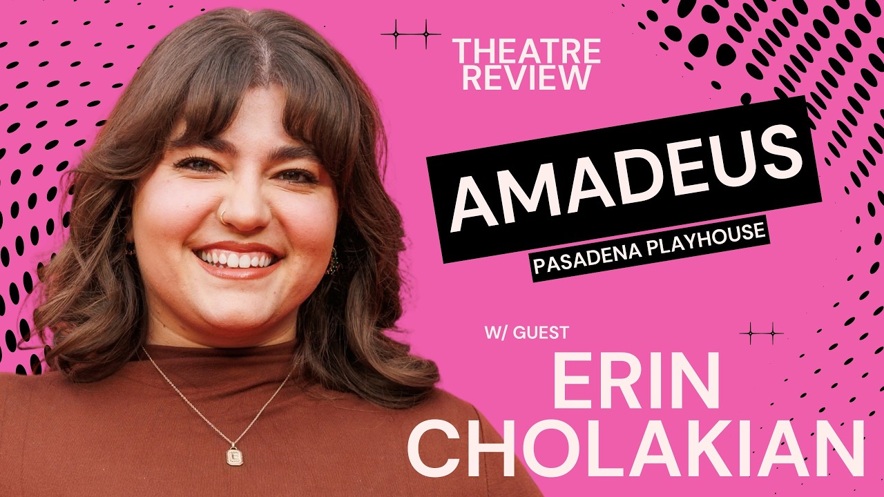 YouTube thumbnail for ERIN CHOLAKIAN joins for: Amadeus at Pasadena Playhouse